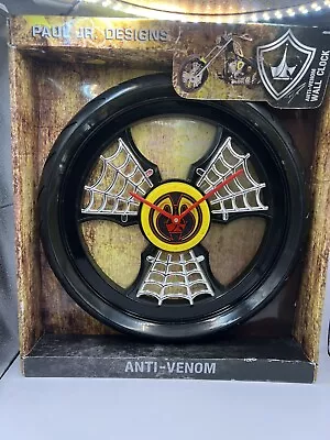 NIB- Paul Jr Designs Wall Clock Orange County Choppers ANTI VENOM CLOCK • $29