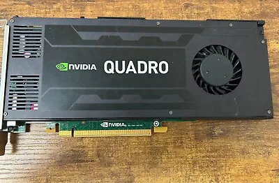 NVIDIA Quadro K4000 3GB GDDR5 Graphics Card 700104-001 2 X Display Port 1 X DVI • $19.99