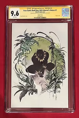 Free Comic Book Day 2022 Marvels Voices 1 Virgin CGC 9.6 Signed Copiel & Momoko! • £398.59