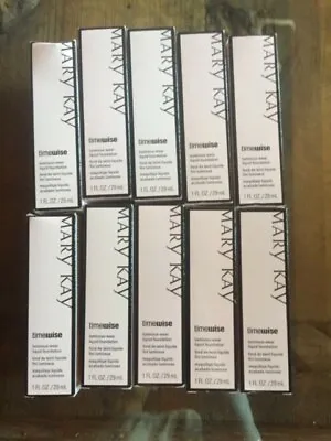 Mary Kay TimeWise LUMINOUS-WEAR Liquid Foundation-New In Box-Luminous Shades • $18.95