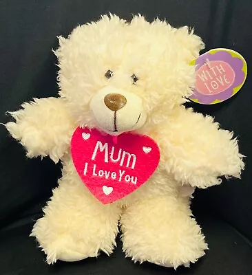 Mum I Love You - Cute Soft Teddy Bear - 7” Plush - Gift - Brand New • £5.99