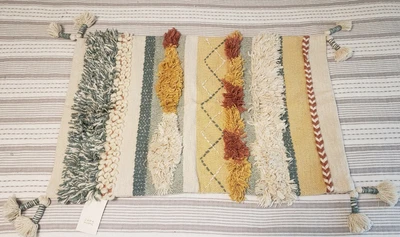 $39.99 • Buy ZARA Home Tasseled Rectangle Decorative Boho Pillow Cover R$69.90