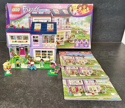 LEGO Friends 41095 - Emma's House - 100% Complete - Excellent Condition • $70