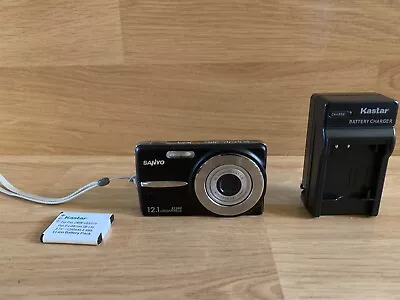 Sanyo VPC X1200 12.0MP Digital Camera - Black • $29.99