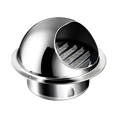 4 6 Inch Soffit Air Vent 304 Stainless Wall Outlet Air Ventilation Grille Cover • $10.99