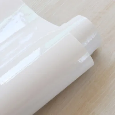Gloss White Sticky Back Plastic Self Adhesive Vinyl Wrap Film Furniture Sticker • £5.94