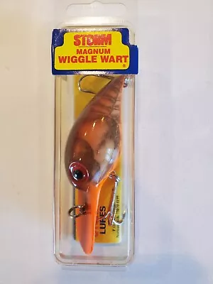 Vintage Pre Rapala Storm Magnum Mag Wiggle Wart Crankbait AV62  Bassmaster  • $24.99