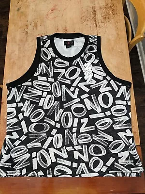 Jordan Zion Williamson Men's Jersey XXXL Black White All Over Tank Voodoo  • $23