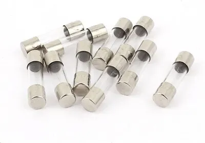 3 Pcs 5x20mm Glass Fast Quick Blow Fuse 20mm Various Amps And Pack Sizes • £1.75