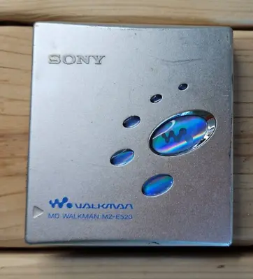 Sony MZ-E520 MDLP Minidisc Player - Tested And Fully Working - Player Only • $57