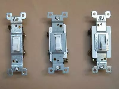 Wall Toggle Switch Sp 1pole 3way Residential 4way Commercial 1451 1453 54504 15a • $3.95