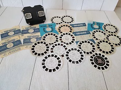 Vintage 1940's Sawyer's 3D View Master Stereoscope W/23 Reels • $18