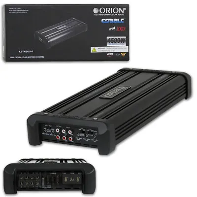 Orion CBT4500.4 4 Channel Class AB Car Amp Amplifier 4500W Max • $123.95