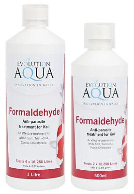 £21.71 • Buy Evolution Aqua Med Formaldehyde Anti-parasite Treatment For Koi 1000ml