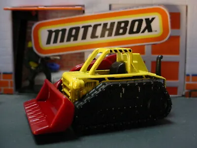 MINI DOZER☆ Yellow/red; Black; TOY BOX☆Construction ZONE☆2016 MATCHBOX Loose • $2.95