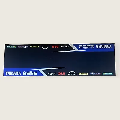 Yamaha Motorcycle Pit Garage Floor Mat Carpet -Anti-slip- Motocross Supercross • $79.99