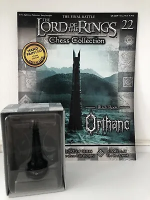 £21.99 • Buy Eaglemoss Lord Of The Rings Chess Collection Set 1 No. 22 Orthanc Rook & Mag