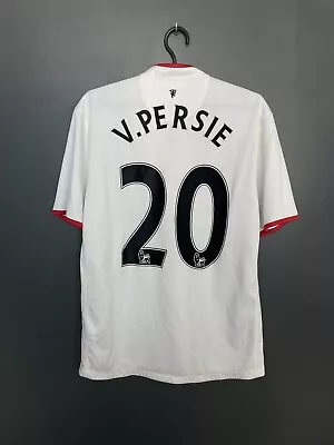 Manchester United 2012/2014 Away Football Shirt #20 Van Persie Nike Jersey Sz M • £77.99