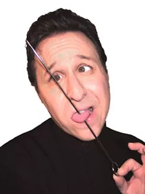 METAL SPIKE THROUGH TONGUE Geek Gag Joke Magic Trick Prank Thru Skewer Rod Nail • $11.89