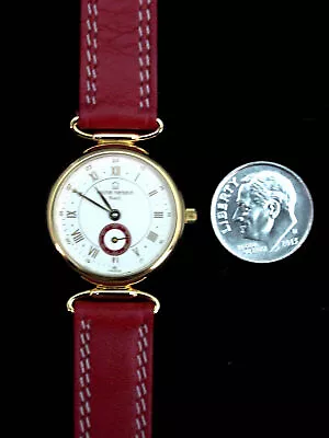 Ladies Watch French Michel Herbelin Campus Leather ETA Swiss 11 Jewel • $429.95