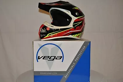 Vega Mighty X2 Youth Off-Road Helmet (Size Large) • $55