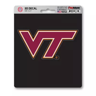 NCAA - Virginia Tech Hokies 3D Decal Sticker • $19.99