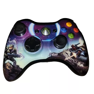 Xbox 360 Halo 3 LIMITED EDITION Wireless Controller Spartan Not Working • $35