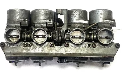 Vintage Japan KEIHIN Quad Carburetors For Motorcycle 4 Cylinder - 8.1 • $89.95