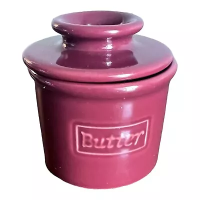 The Original Butter Bell Crock By L Tremain RED 2010 Butter Keeper Storage • $14.49