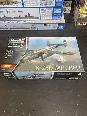 Revell Germany B-25D Mitchell Bomber 1:48 4977 Plastic Model Kit • $49.99