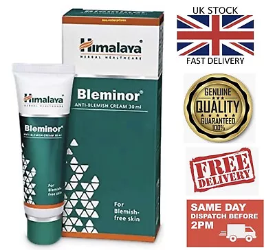 🇬🇧Himalaya Bleminor Anti Blemish Melasma Hyperpigmentation Face Skin Cream30ml • £5.45