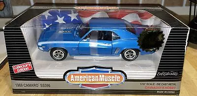 1/18 Ertl American Muscle 1969 Chevrolet Camaro SS396 Diecast. • $29.99