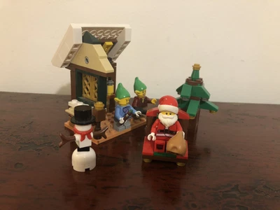 Lego Santas Workshop Mini Figures Santa And Elves Father Christmas • £5.50