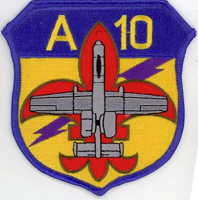 PATCH USAF A-10 706tH FIGHTER SQDN CAJUNS IRON ON  PARCHE • $8