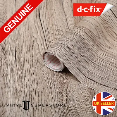 D-C FIX SONOMA TRUFFLE OAK WOOD STICKY BACK PLASTIC SELF ADHESIVE VINYL 67.5cm • £3.99