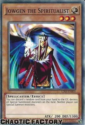 YUGIOH LDS3-EN003 Jowgen The Spiritualist Common 1st Edition NM • $2.99