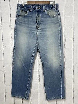 Vintage Levi’s 505 Orange Tab Jeans 32x28 USA Regular Fit Straight Leg 1995 • $119.99