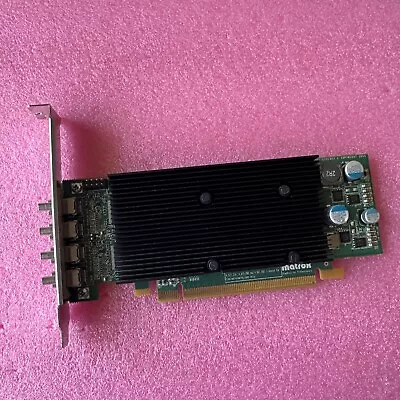 Matrox M9148 1GB PCIe X16 Graphics Card✅ 4x MiniDisplayPort ✅M9148-E1024LAF • $17.95