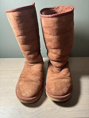 UGG Womens Classic Tall Boots Size W7 5815 • $33