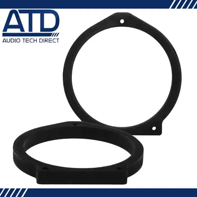 MDF Front Door 165mm 6.5  Speaker Adaptors Rings For Honda Accord Acrua City CRV • £19.44