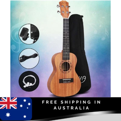 23 Inch Concert Ukulele Mahogany Ukeleles Uke Hawaii Guitar • $79.99