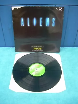 James Horner Aliens Original Soundtrack Vinyl LP 1986 Play Tested Very Good • £5