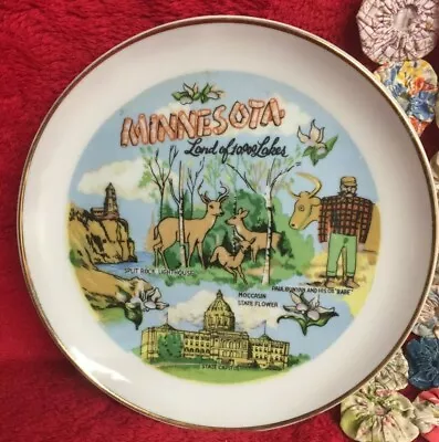 Vtg Minnesota State Plate Land Of 10000 Lakes  • $18