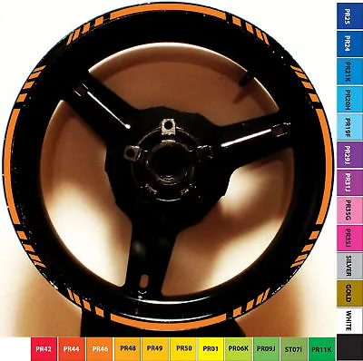 Custom Motorcycle Rim Stripe Wheel Decal Tape Kawasaki Ninja Zx6r Zx7r Zx9r Zx6 • $13.49