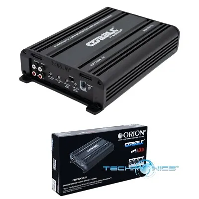 Orion Amplifier 3000 Watt Class D Monoblock W/ Bass Knob Car Audio Cbt-3000.1d  • $94.95