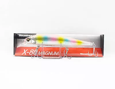 Megabass X-80 Magnum Sinking Lure GG Rainbow (7079) • $23.30