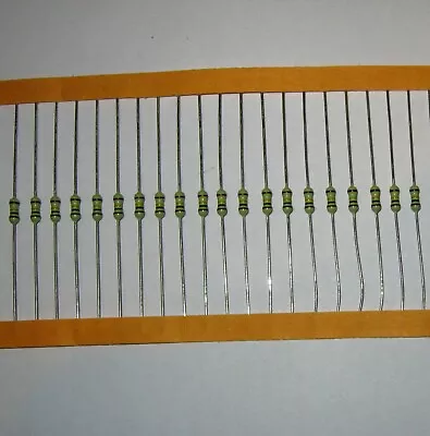 150K MF60 0.6W Metal Film Resistors 1`%  50PPM   (Pack Of 50) • £1.49