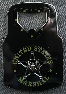 US Marshals Service DUSM BC/OD Shield Version “OPENER” Challenge Coin • $26.95