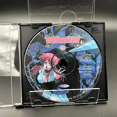 Megatech Knights Of Xentar - DOS PC Anime Game Disc • $5