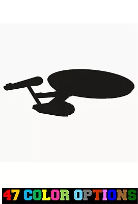 $4 • Buy Vinyl Decal Truck Car Sticker Laptop - Star Trek Next Generation Enterprise